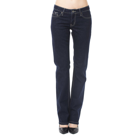 Ungaro Fever Pants - Ungaro Fever Blue Cotton Jeans & Pant